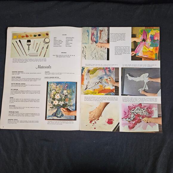 Acrylic Painting Polymer By Walter T. Foster Books Set of 2 - Picture 2 of 5
